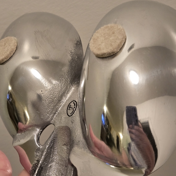 Lobster silver toned metal candy dish - Picture 5 of 11